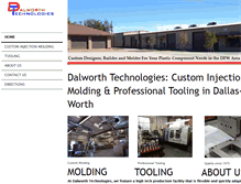 Tablet Screenshot of dalworthtools-molding.com